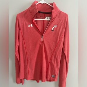 Women’s Long Sleeve University of Cincinnati Quarter Zip